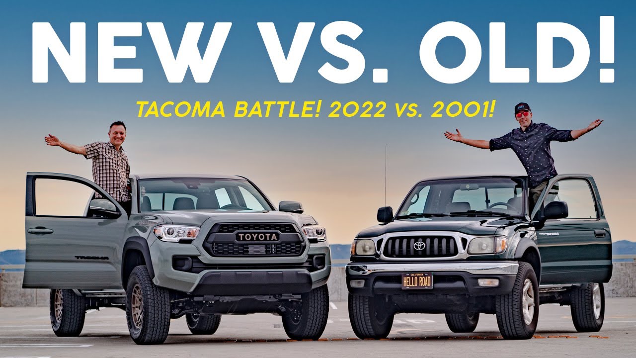 Holy Crap! 21 Year Difference! – Toyota Tacoma Old vs. New - YouTube