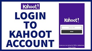 How to Login Kahoot Account? Kahoot Login Page | Kahoot Play Games