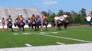 Blue Devils 2013 Battery Rehearsal - Closer Chunk