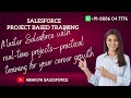 Salesforce Project Based Training