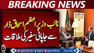 Japanese Ambassador Meets Deputy PM Ishaq Dar &ndash; Aaj News Pakistan