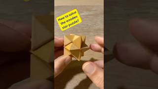 How to solve the Wooden star Puzzle! Made Easy!⭐