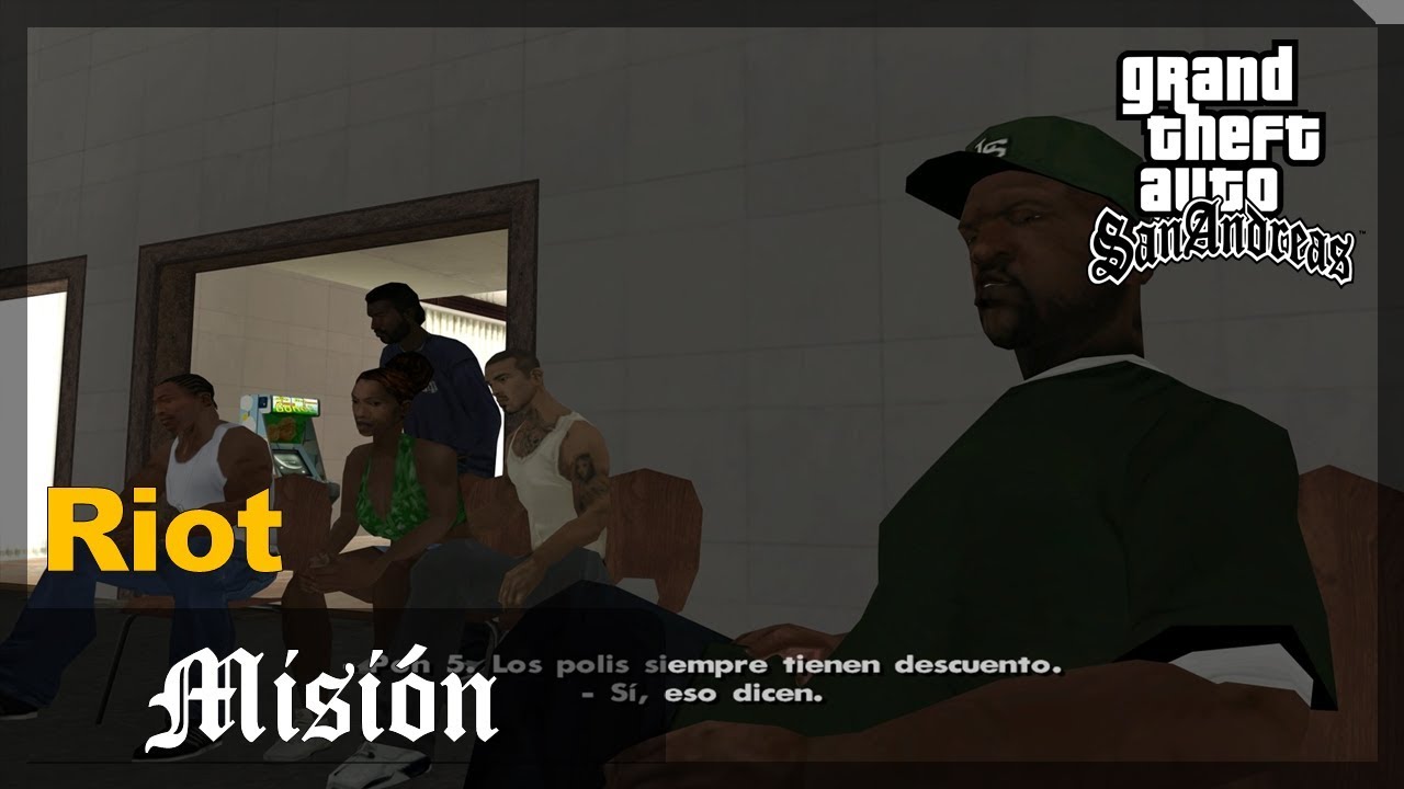 GTA San andreas misión#97 (Riot) [PC] - YouTube
