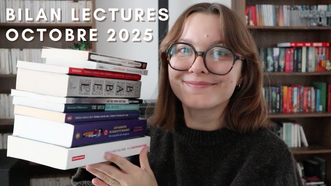 Bilan lectures - Octobre 2025 📚