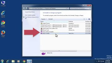 How to remove Yahoo Toolbar from Mozilla Firefox - Tutorial
