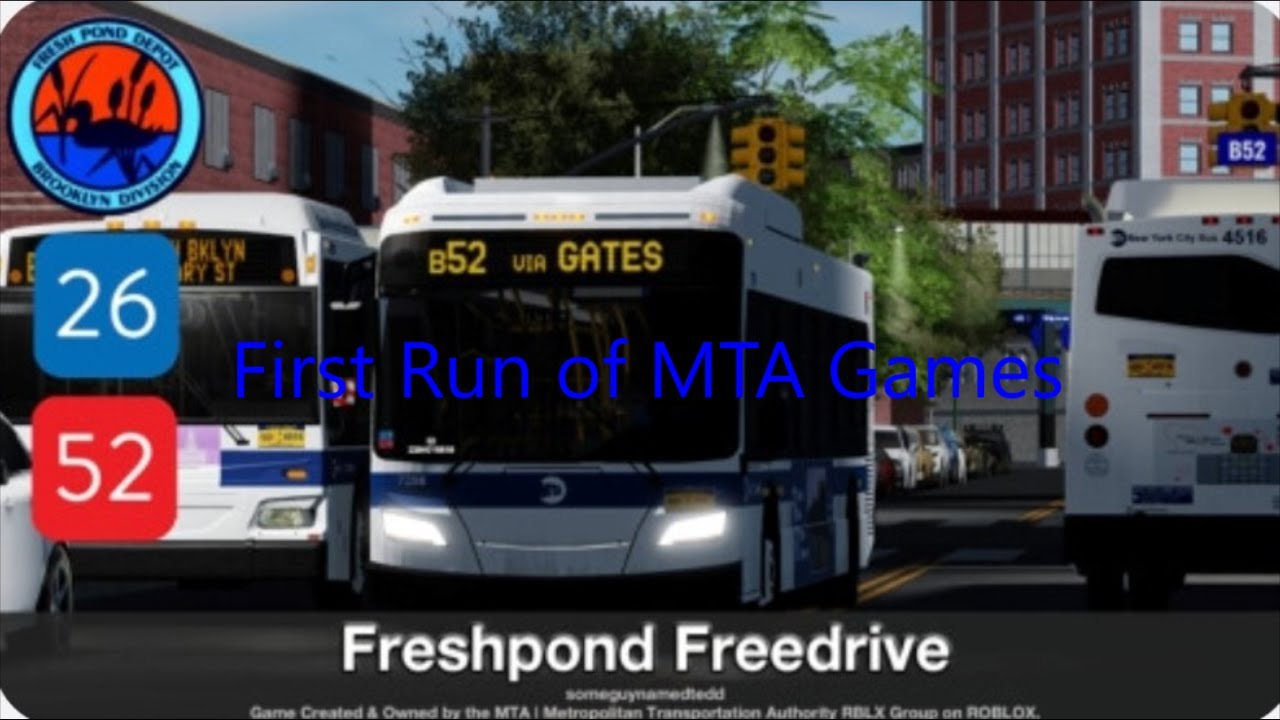 MTA Roblox Bus Run #1 (First Ever doing the MTA Bus Run) - YouTube