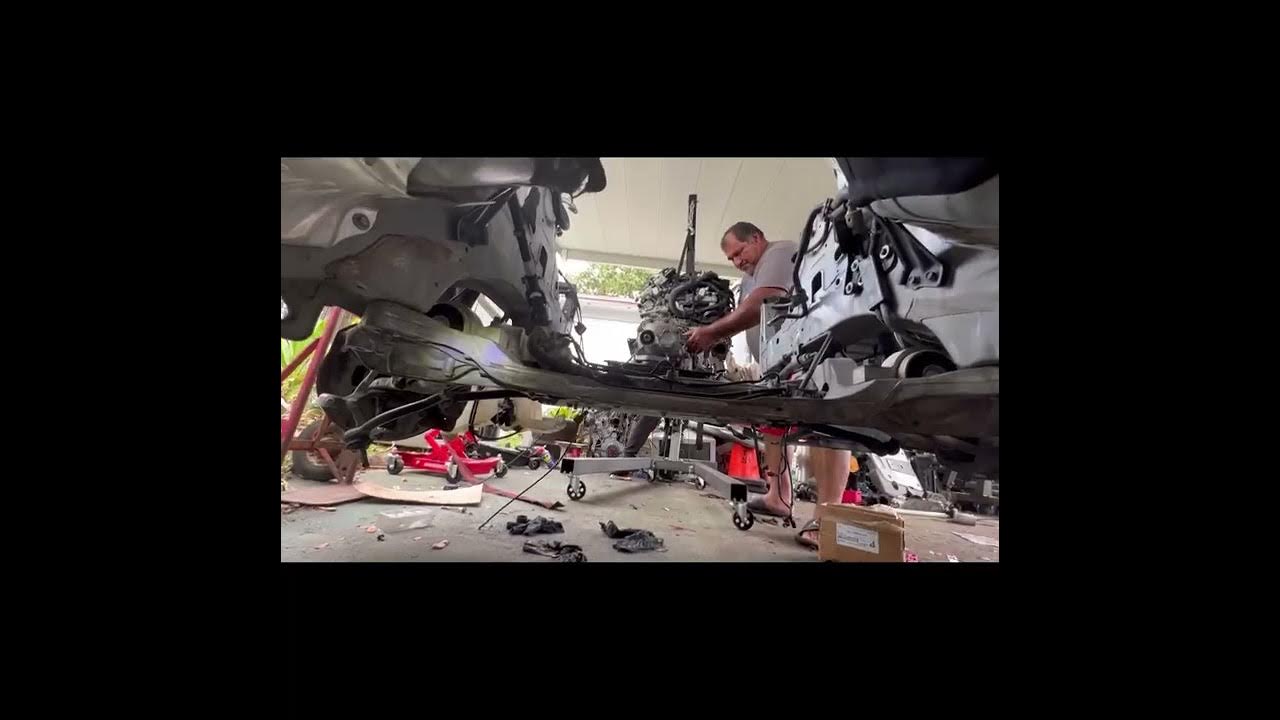 Infiniti Q50 2014 engine replacement 🧰⚙️ - YouTube
