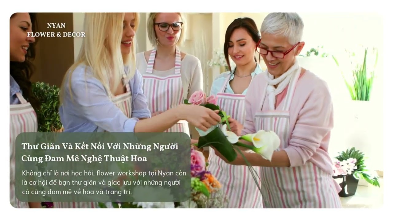 Nghệ Thuật Hoa Tháng 10: Workshop Giao Lưu Và Sáng Tạo Tại Nyan