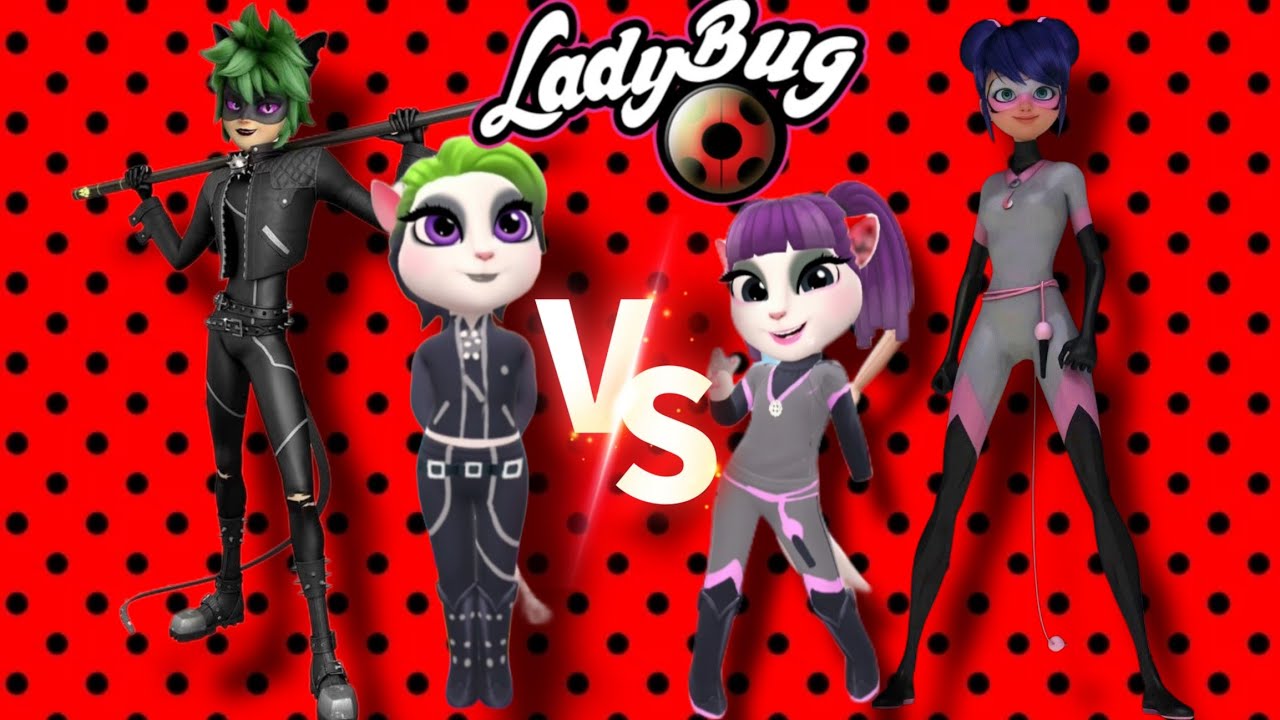 Multimouse Angela My talking Angela and Claw Noir vs Multimouse //cosplay makeover # ...