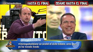 Juanma Rodríguez estalla contra Zidane, y Pedrerol, por defenderle, y decir que es 