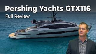 Pershing GTX 116 Superyacht Review – 115ft Performance & Beach Club Comfort | YachtBuying101.com