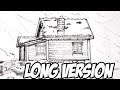 How to Draw Cabin / Landscape - Line-art  Extended Version