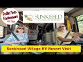 We Visit Sunkissed Village RV Resort Near The Villages Florida