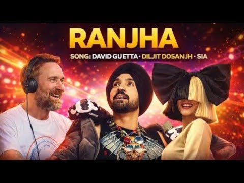 Diljit Dosanjh : Ranjha (Official Music Video) ft. SIA : David Guetta