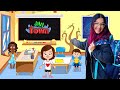 MEU PRIMEIRO DIA DE AULA NA ESCOLA DO MY TOWN (My Town) | Família Luluca