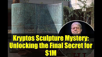 Kryptos Sculpture Mystery: Unlocking the Final Secret for $1M
