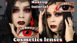 2023 BEST HALLOWEEN CONTACT LENSES- SAFE AND US FDA APPROVED! +makeup tutorial!