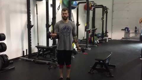 SA DB Iso Hold + Curl