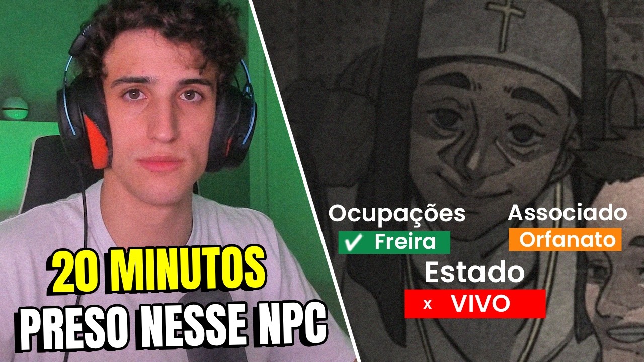 20 MINUTOS TENTANDO LEMBRAR UM NPC - PARANORDLE