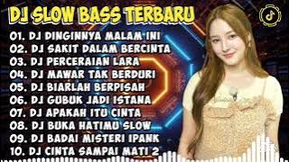 DJ SLOW BASS TERBARU 2024 | DJ VIRAL TIKTOK FULL BASS 🎵 DJ KAMU DIMANA - IPANK🎵 FULL ALBUM