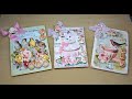 DIY~Beautiful Button Cards W/ Candy! Mother's Day OR Any Holiday!