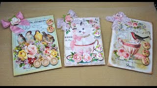 DIY~Beautiful Button Cards W/ Candy! Mother&#39;s Day OR Any Holiday!