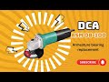 DCA ASM 08-100 ANGLE grinder armeature bearing replacement @srirajalakshmipowertools