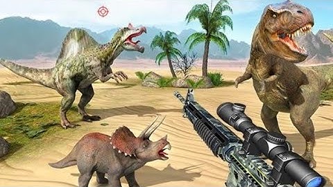 Dino Hunter - 3D Hunting Games: AndroidGamePlay#Part3