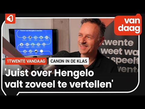 André Gilara: 'Ik begin gewoon met mijn eigen Hengelose canon in de klas'