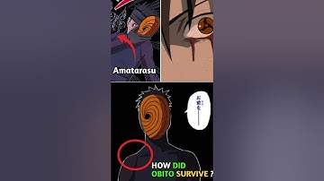 How Did Obito Survive Amaterasu? The Mystery Explained!