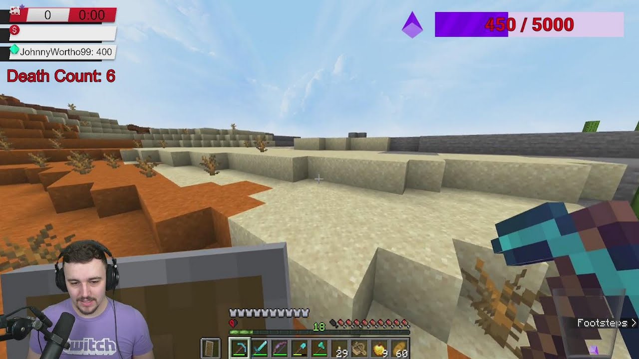 Half Heart Hardcore Challenge! Day 3! World 7!