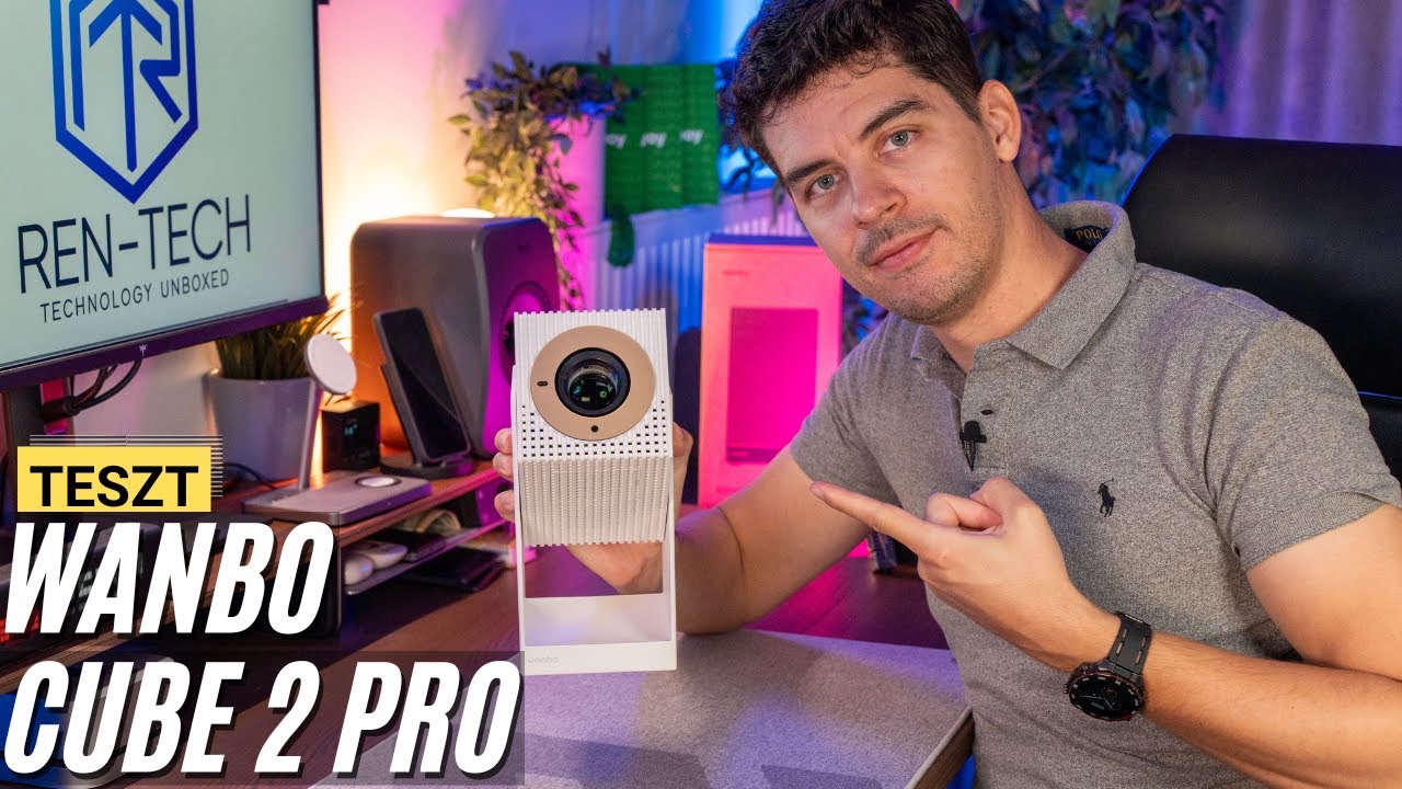 Wanbo Cube 2 Pro Teszt - A Projektor, Ami Dísztárgynak Álcázza Magát?
