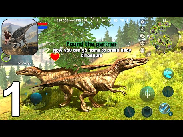 Jogo de Dinossauro Para Celular Baryonyx Simulator Android Gameplay 