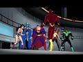 The flash vs the justice league  justice league