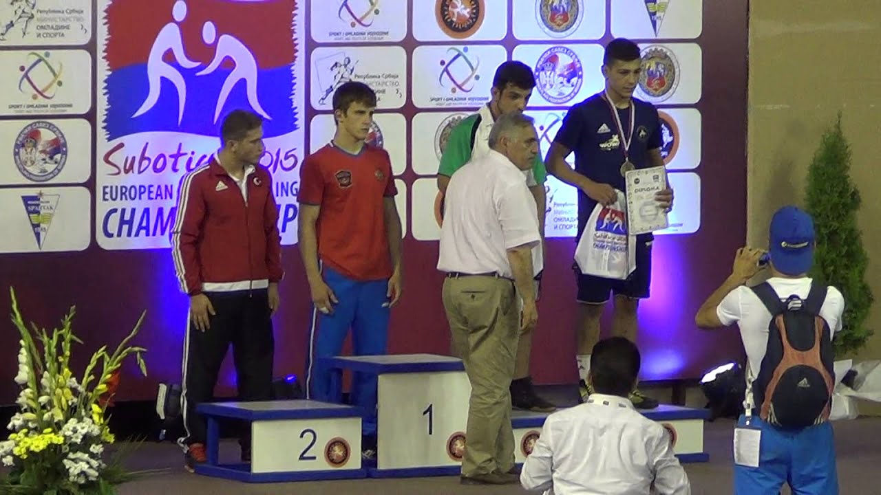 Nicu Ojog festivitate de premiere la CE cadeti Subotica. romania currency