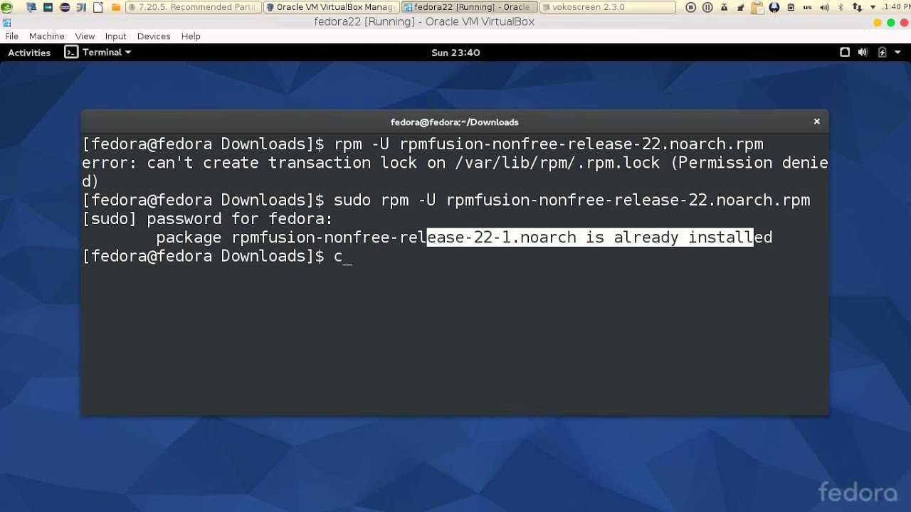 54-fedora22-workstation-rpm-commands-youtube
