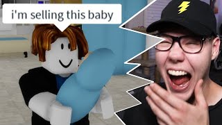 Reacting to Roblox Brookhaven RP Funny Moments Videos & Memes