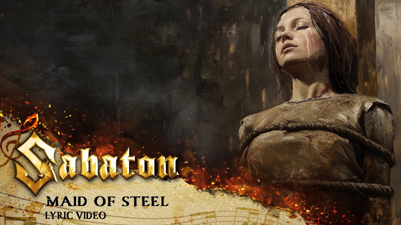 SABATON - Maid of Steel (Official Lyric Video)