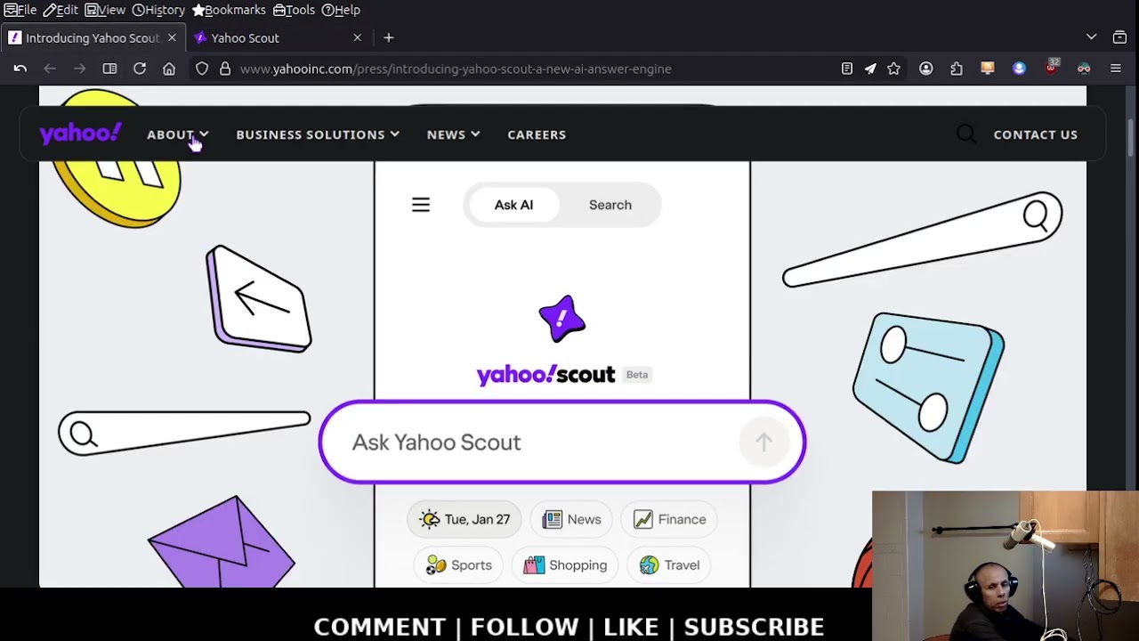 How to Use Yahoo Scout AI Search Feature