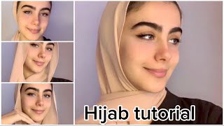 لفات حجاب مختلفه 2023|hijab tutorial ✨?