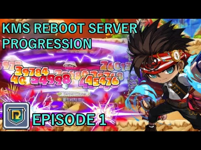 RELEASING THE SERPENT UPON THE WORLD! - Korean MapleStory Reboot Server Progression 2022 Episode 1 class=