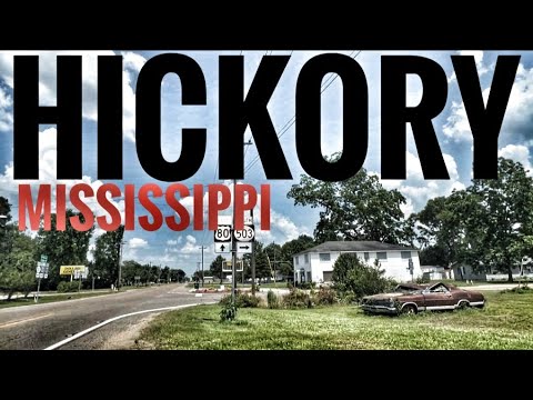 Hickory: Time travel to the very old town of Hickory Mississippi!!! Where the heck is everybody???😳