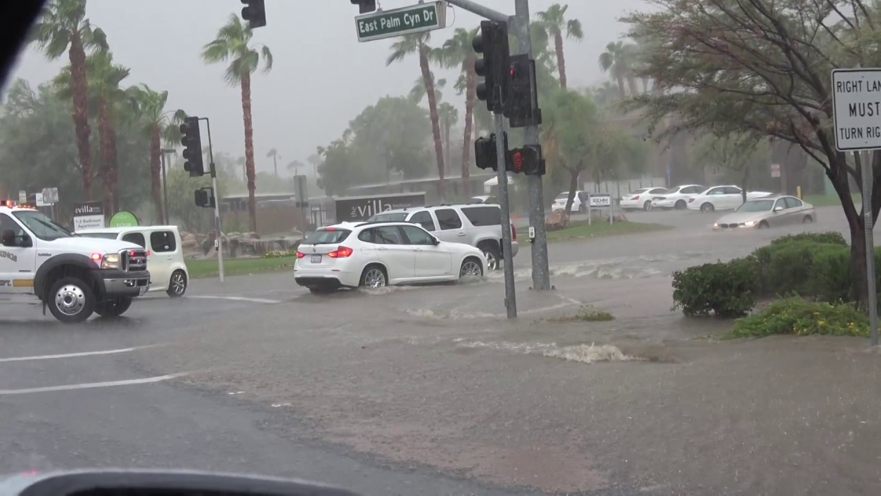 Baaske69 Palm Springs Flash Flood September 2017 - YouTube