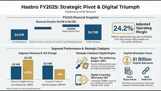Hasbro 2025: The $1B Gamble - From Plastic Toys to Digital Empire | HDIN Research
