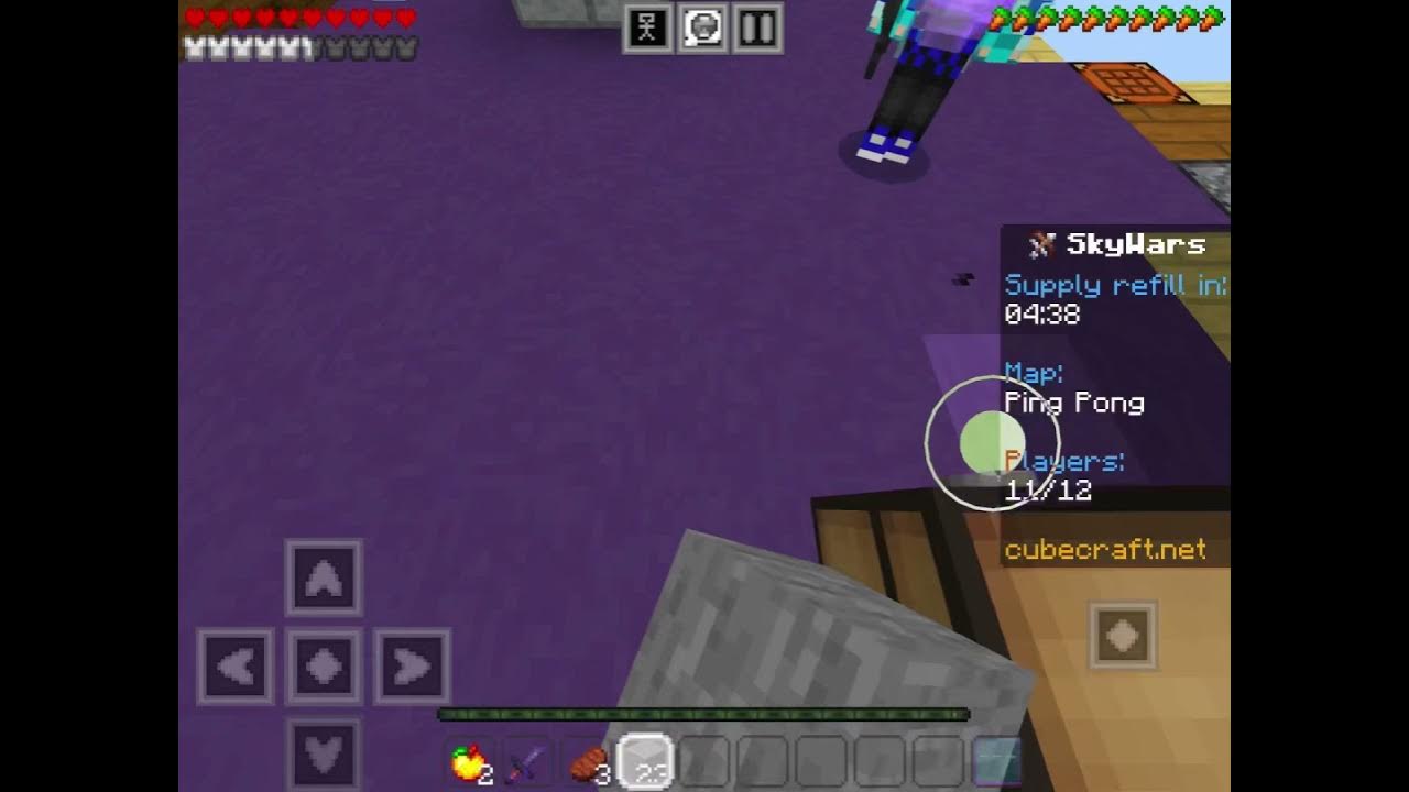 Block Extensions & Combos // MCPE CubeCraft PvP // 1.17 PvP Combotage