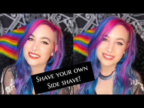 How To Touch Up Your Side Shave or Undercut At Home! - YouTube