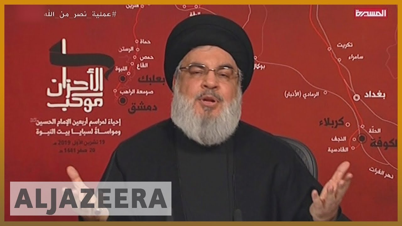 نصر الله، رئيس لبنان، يدعم الحكومة وسط احتجاجات غاضبة