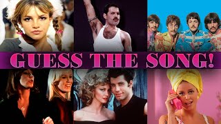 30 Songs EVERYONE Knows! | MUSIC QUIZ | Guess the song