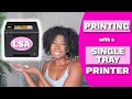 Printing with a Single Tray Printer || For New Loan Signing Agents