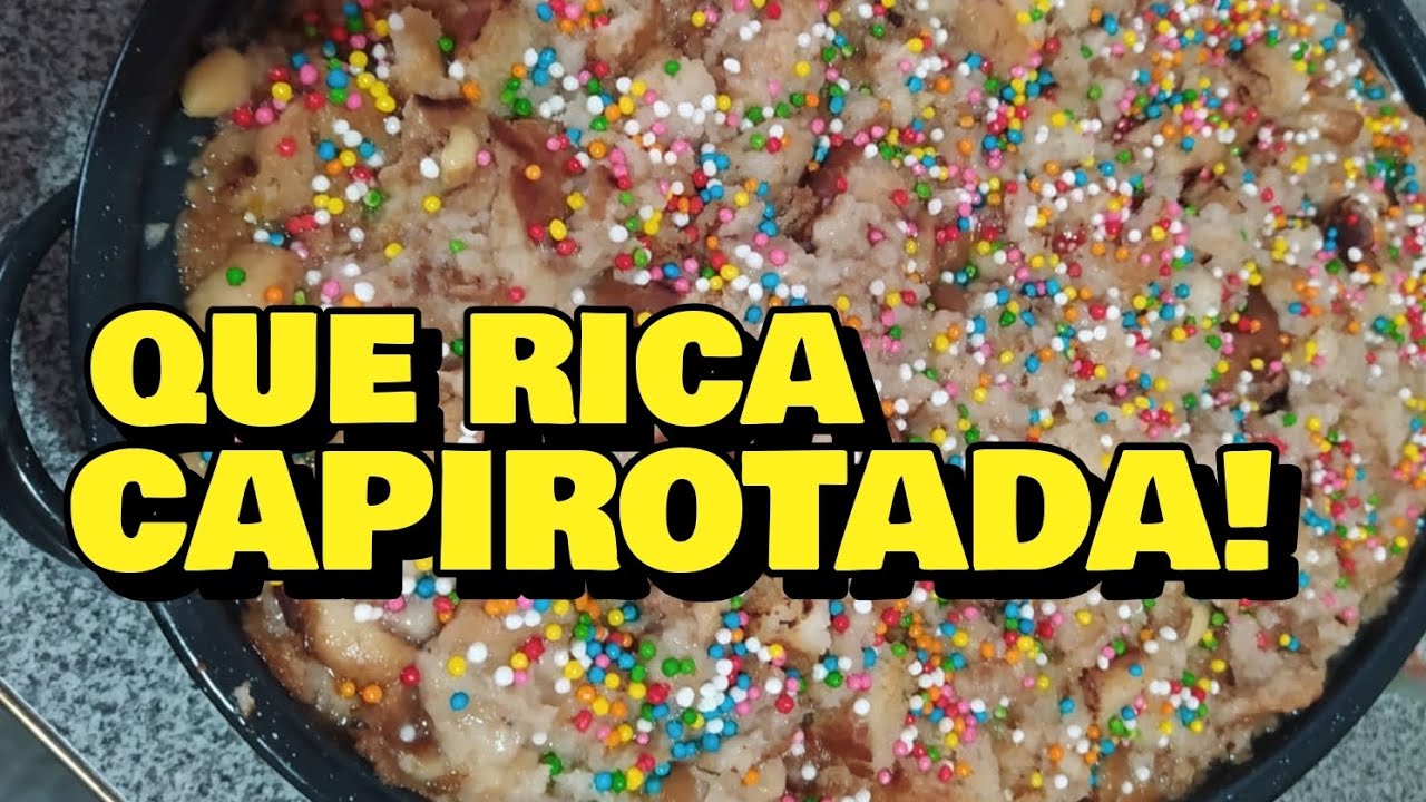 Que rica CAPIROTADA 😋 #comida #cocina #recetas 